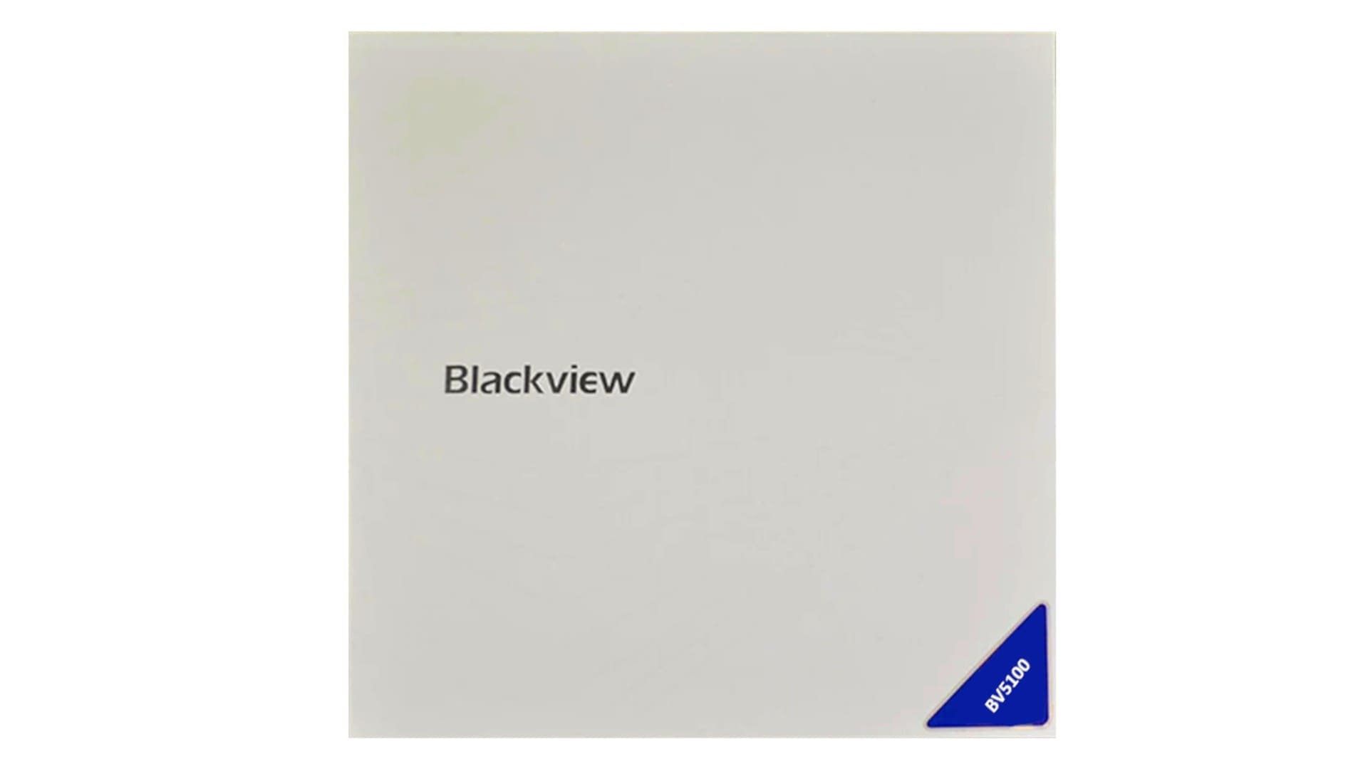 Blackview BV5100 - вариант дизайна коробки